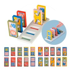 Развивающая игра коллекции Саванна – Мое первое домино, Taf Toys