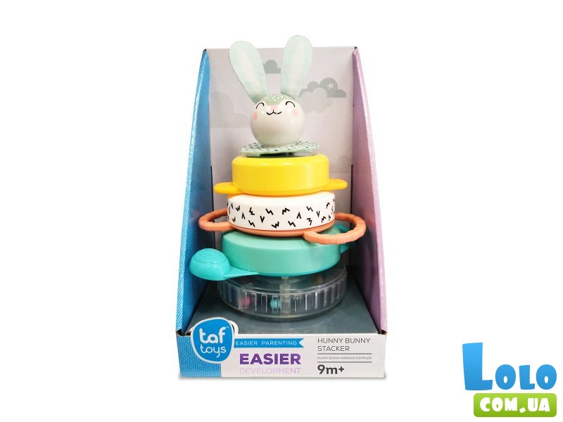 Развивающая пирамидка Кролик, Taf Toys