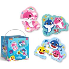 Пазл 6 в 1 Shark, DoDo, 2-3-4 эл.