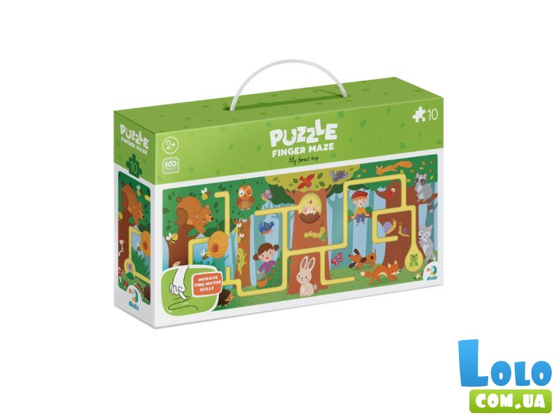 Пазл Мое путешествие по лесу, DoDo, 10 эл.