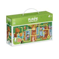 Пазл Мое путешествие по лесу, DoDo, 10 эл.