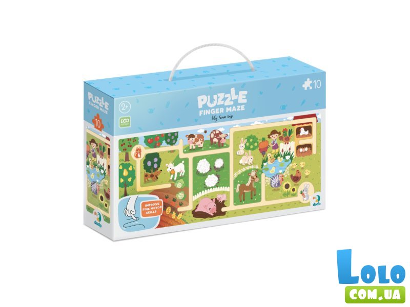 Пазл Мое путешествие по ферме, DoDo, 10 эл.