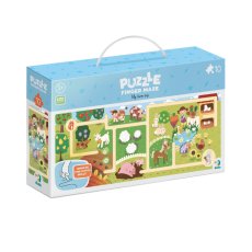 Пазл Мое путешествие по ферме, DoDo, 10 эл.