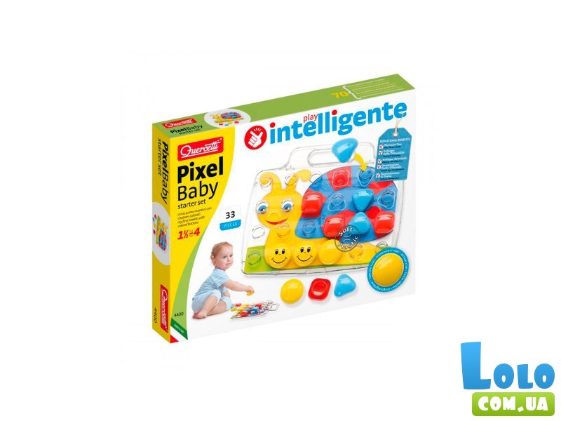 Детская мозаика Pixel Baby, Quercetti