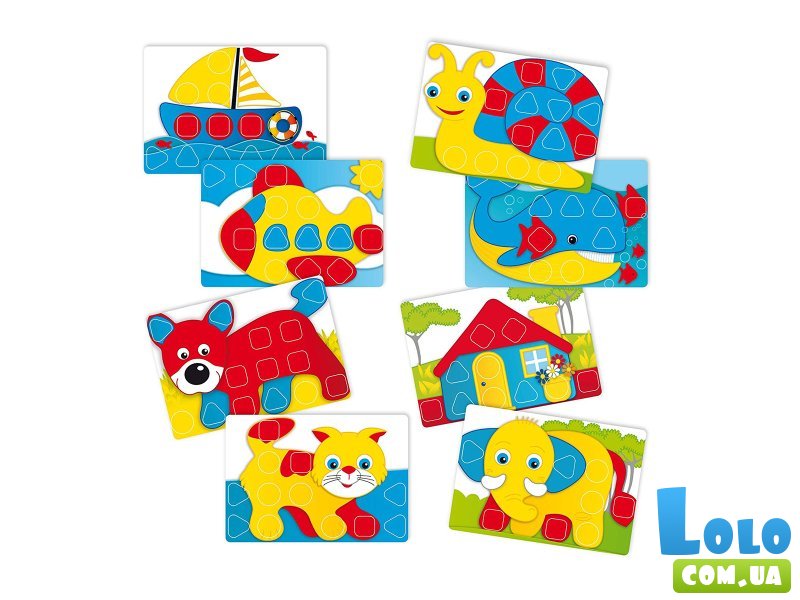 Детская мозаика Pixel Baby, Quercetti