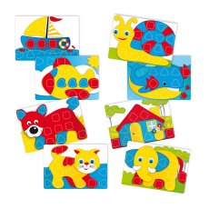 Детская мозаика Pixel Baby, Quercetti