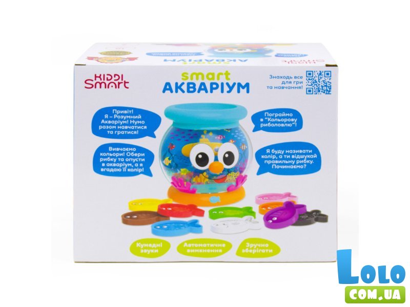 Развивающая интерактивная игрушка Smart-Аквариум, Kiddi Smart