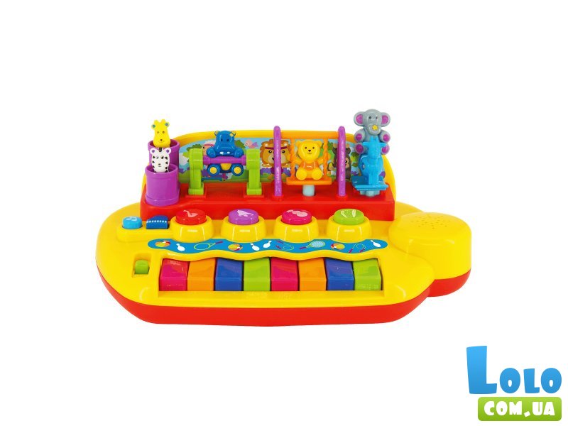 Пианино Зверята на качелях, Kiddi Smart