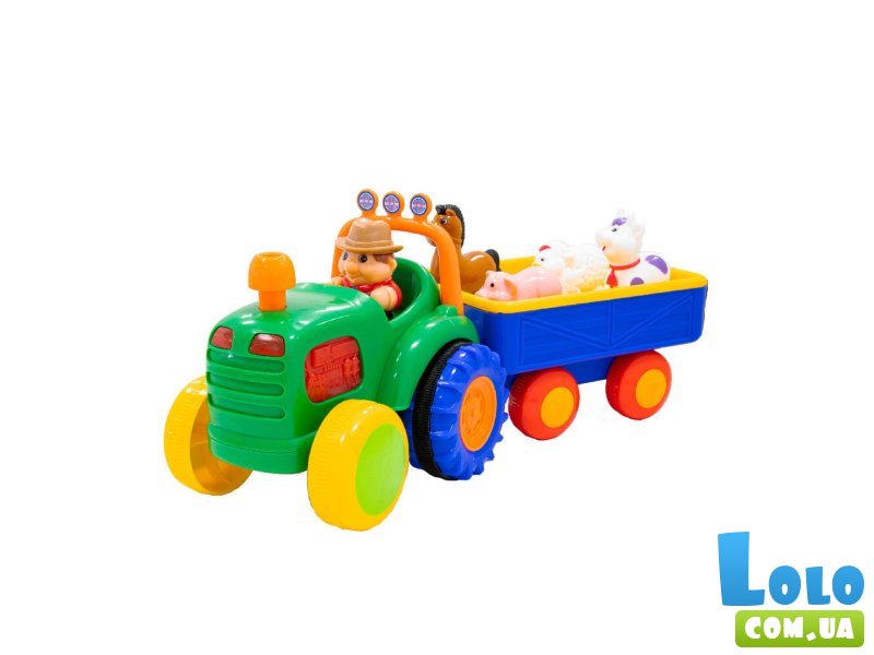 Трактор с трейлером, Kiddi Smart