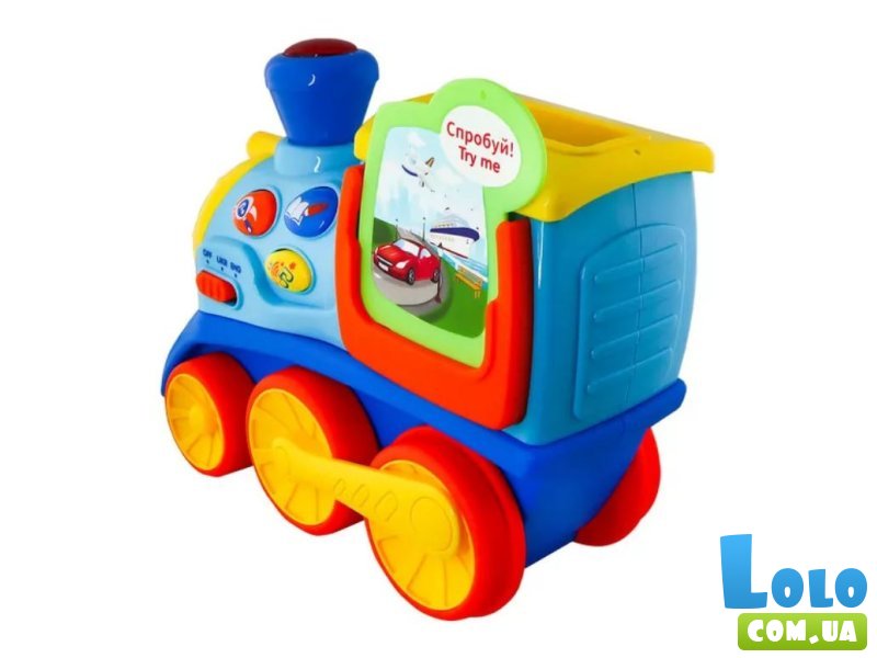 Поезд Смарти двуязычный, KIDDI SMART (укр., англ.)