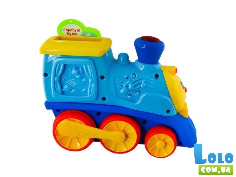 Поезд Смарти двуязычный, KIDDI SMART (укр., англ.)