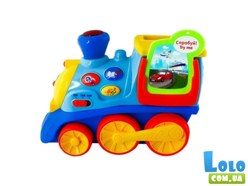 Поезд Смарти двуязычный, KIDDI SMART (укр., англ.)