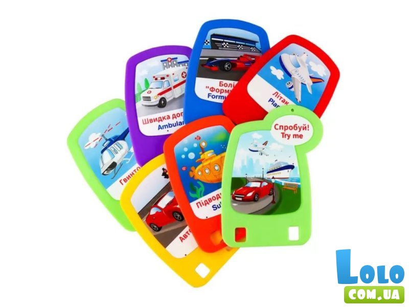 Поезд Смарти двуязычный, KIDDI SMART (укр., англ.)