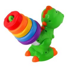 Динозавр радужный двуязычный, KIDDI SMART (укр., англ.)