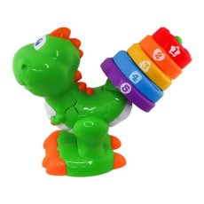 Динозавр радужный двуязычный, KIDDI SMART (укр., англ.)