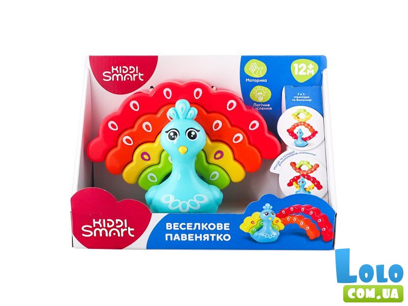 Балансир Радужный павлинчик, Kiddi Smart