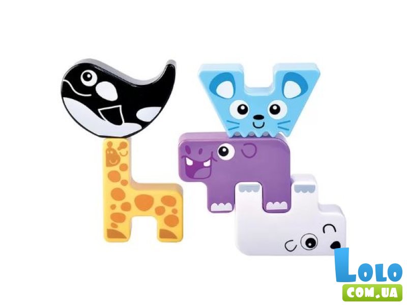 Игровой набор Зверушки-пазлы, Kiddi Smart