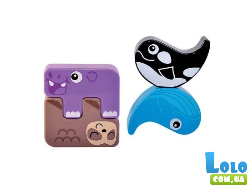 Игровой набор Зверушки-пазлы, Kiddi Smart