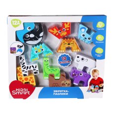 Игровой набор Зверушки-пазлы, Kiddi Smart