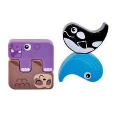 Игровой набор Зверушки-пазлы, Kiddi Smart