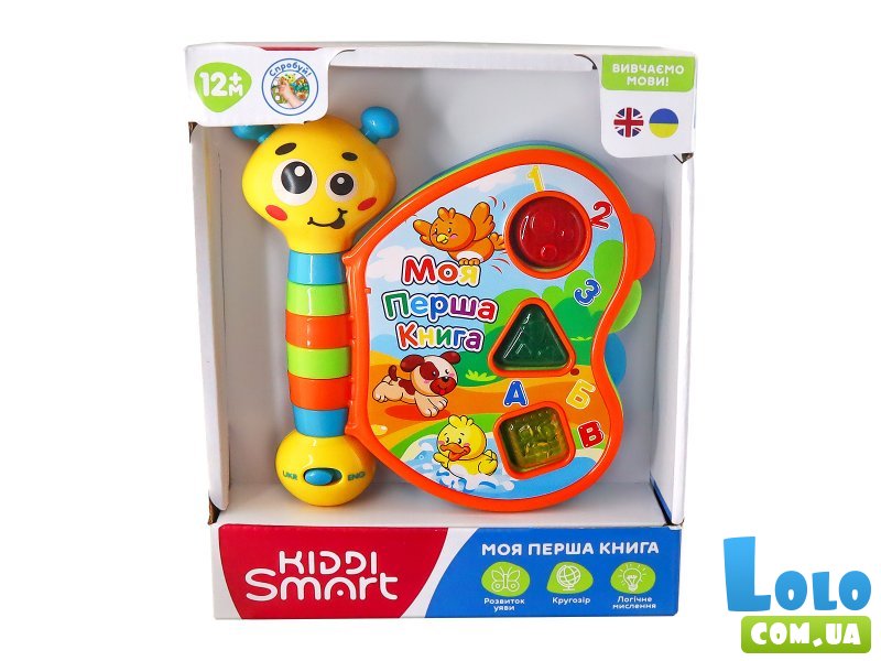 Интерактивная игрушка Моя первая книга, Kiddi Smart