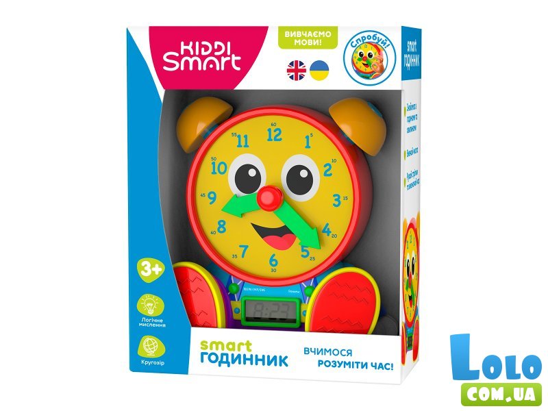 Развивающая интерактивная игрушка Smart-часы, Kiddi Smart