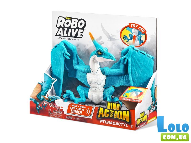 Интерактивная игрушка Птеродактиль, Pets & Robo Alive