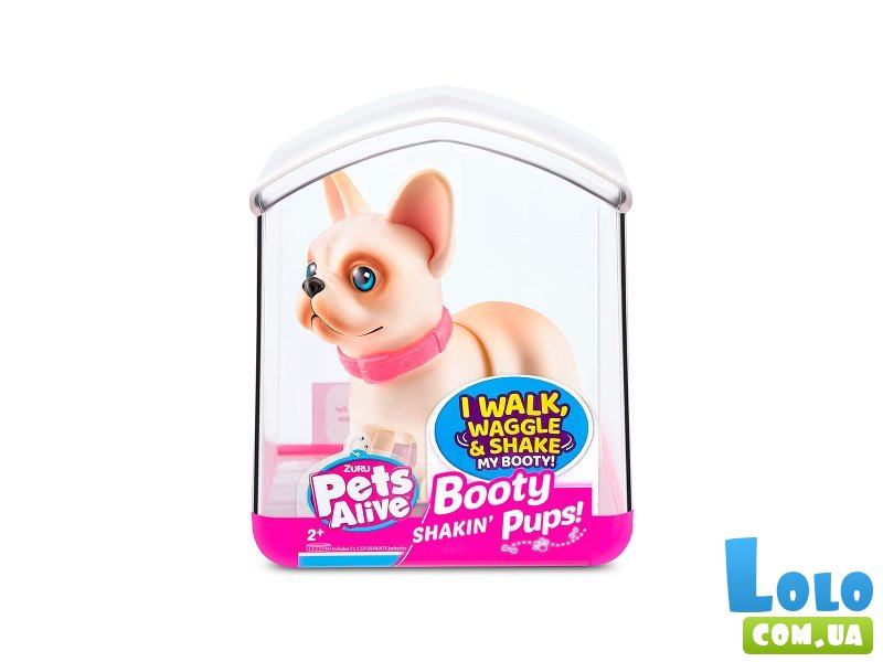 Интерактивная игрушка Игривый бульдог, Pets & Robo Alive