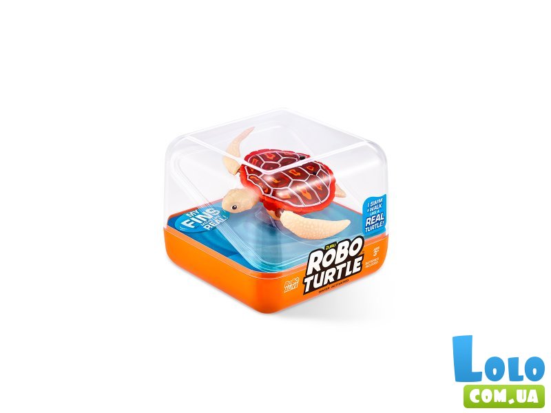 Интерактивная игрушка Робочерепаха, Pets & Robo Alive (бежевая)