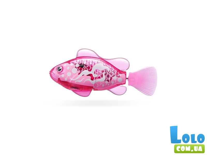 Интерактивная игрушка Роборибка, Pets & Robo Alive (розовая)