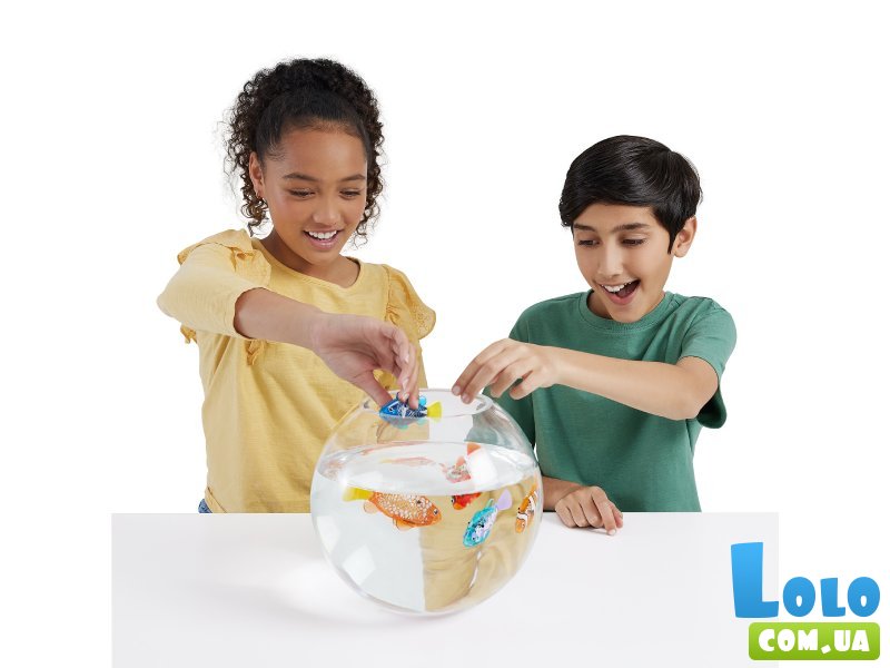 Интерактивная игрушка Роборибка, Pets & Robo Alive (розовая)