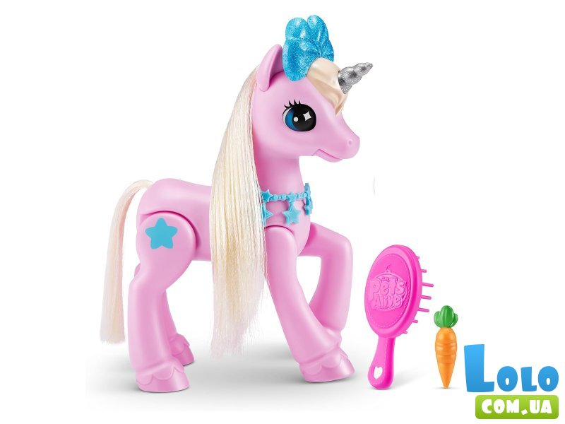 Интерактивный Единорог с домиком, Pets & Robo Alive