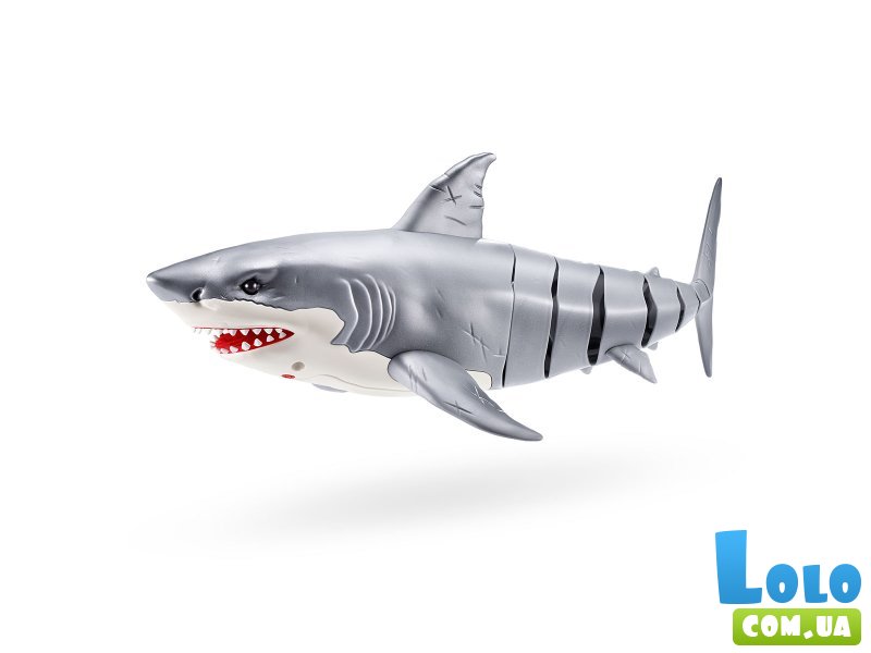 Интерактивная игрушка Большая белая акула, Pets & Robo Alive