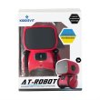 Интерактивный робот с голосовым управлением, AT-Robot (красный, укр.)