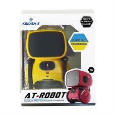Интерактивный робот с голосовым управлением, AT-Robot (желтый, укр.)