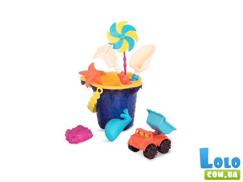 Набор для песочницы Ведерце море, Battat