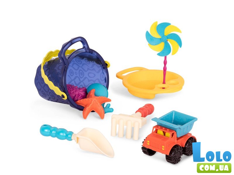 Набор для песочницы Ведерце море, Battat