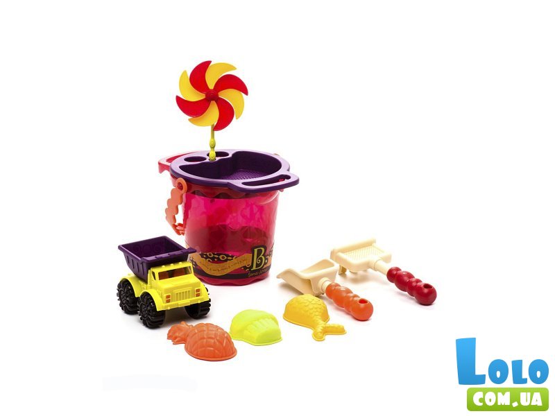 Набор для песочницы Ведерце манго, Battat