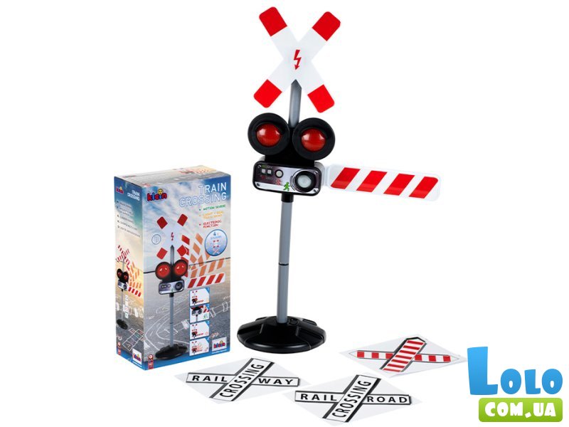 Игрушечный железнодорожный переезд электронный, Klein