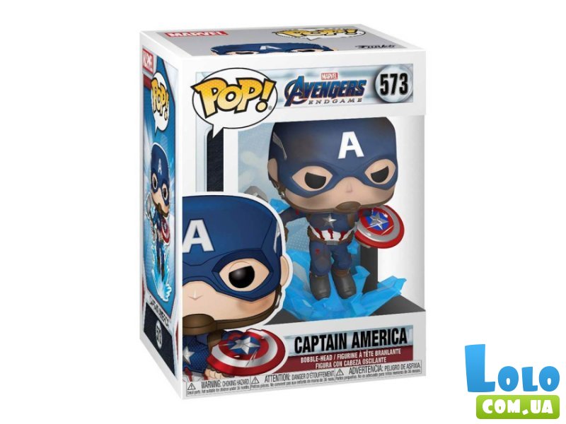 Фигурка Мстители: Финал. Капитан Америка с миллионером, Funko