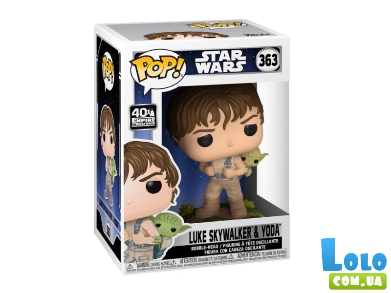 Фигурка Звездные войны. Эпизод 5: Люк с Йодой, Funko
