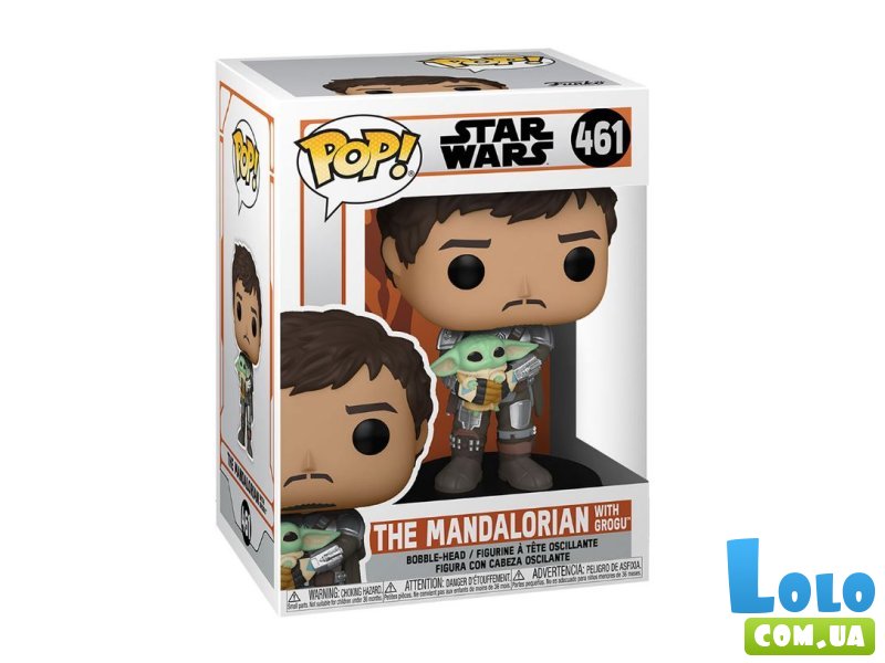 Фигурка Star Wars: Мандалорец из Грогу, Funko