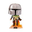 Фигурка Star Wars: Мандалорец летящий с малышом, Funko