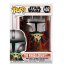 Фигурка Star Wars: Мандалорец летящий с малышом, Funko