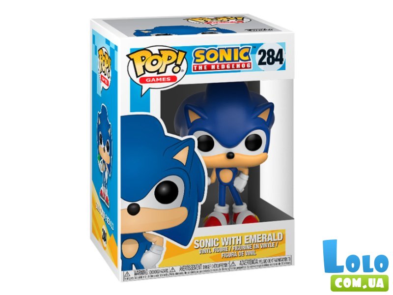 Фигурка Sonic: Соник с изумрудом, Funko