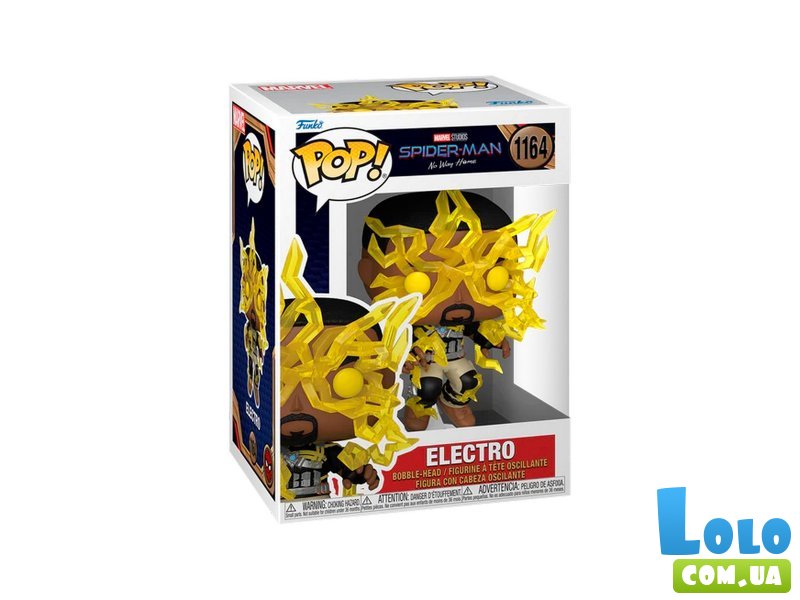 Фигурка Marvel Spider-Man: Нет пути домой Электро, Funko