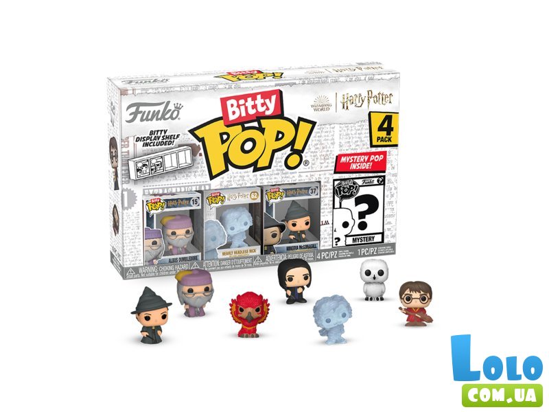 Набор фигурок Bitty Pop серии Гарри Поттер, Funko