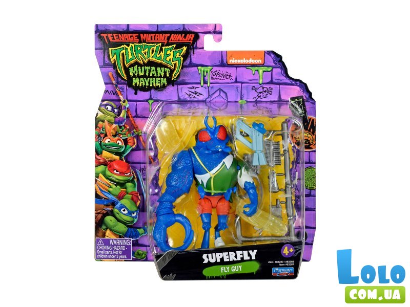 Фигурка Черепашки-Ниндзя Мovie III: Суперфлай, TMNT