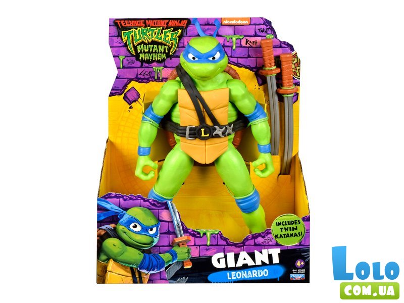 Фигурка Черепашки-Ниндзя Мovie III: Леонардо Гигант, TMNT