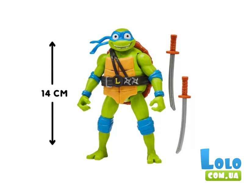 Игровая фигурка серии Черепашки-Ниндзя MOVIE III – Леонардо, TMNT